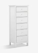 John Lewis ANYDAY Wilton 6 Drawer Tallboy Chest RRP £259