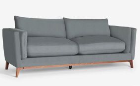 John Lewis Cape Sofa, Soft Touch Blue RRP: £1949