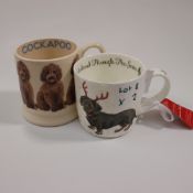 Mugs By Emma Bridgewater and Royal Worcester Mugs x2 (8)