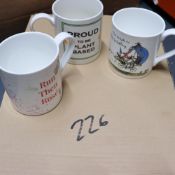 Selection of Large Mugs Seconds With Slight Defect To The Print x 12