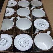 Selection of Large Mugs Seconds With Slight Defect To The Print x 12