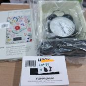 John Lewis Electronic Scale, Lexon Alarm Clock and Stargate Alarm Clock x3 (85)
