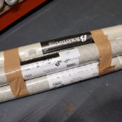 4 Rolls of Wallpaper Including Boras Tapeter x4 (125)