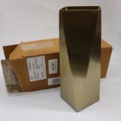 John Lewis Gold Vase x 2 (16)