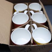Eat End Print Mugs Seconds With Slight Defects To The Print x 6