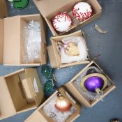 John Lewis Christmas Baubles and Ornaments x 6 (69)