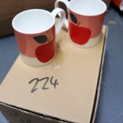Eat End Print Mugs Seconds With Slight Defects To The Print x 6
