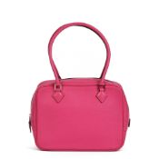 Hermès Rose Shocking Chevre Mysore Leather Plume 20cm