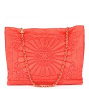 Chanel Pink Quilted Timeless Shoulder Tote