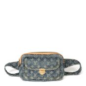 Louis Vuitton Blue Monogram Denim Bum Bag