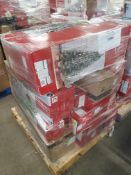 (7) 195KG Pallet Of Approx 16 x Christmas Trees Showing Prices From Circa £25 to £65+ Each