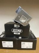 18 x Boxes of 10 Chrome Switch Plates (180 pieces) RRP £350+