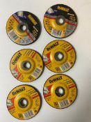 7 x Packets (70 pieces) Dewalt Abrasive Disc Cutter RRP £60 **No Vat**