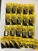 23 x packets of Stanley Knife Blades (Mixed) RRP £100+ **No VAT**