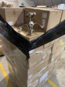 100 x Chrome Effect Ceiling Lights (RRP £20 per light) **No Vat**