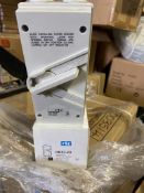 3 x Boxes of 40 x RTC Triple Pole Weather Protected Surface Switch 20amp RRP £150+ **No Vat**