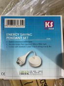 50 x Boxes of Energy Saving Pendant Sets RRP £150+ **No Vat**