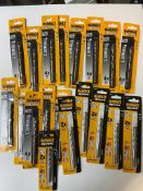 20 x Mixed Packets Dewalt Drill Bits RRP £80 **No Vat**