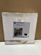 Wall Clock Square Form. RRP £20 - Grade U