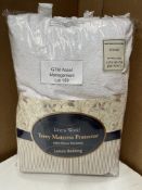 Linens World Terry Mattress Protector Double. RRP £20 - Grade U