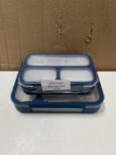 Kinsho Tupperware Boxes and Compartments. RRP £20 - Grade U