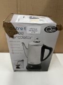 Quest 1.8L Electric Coffee Percolator. RRP £45 - Grade U