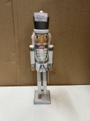 Christmas Workshop Large Nutcracker. RRP £24.99 - Grade U