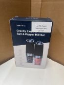 Simcoker Salt and Pepper Mill Set. RRP £30 - Grade U