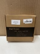 Star Vision Led Vanity Light Kit. RRP £23.99 - Grade U