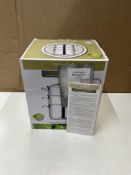 Kitchencraft 3 Tier Pan Set Steamer. RRP £30 - Grade U