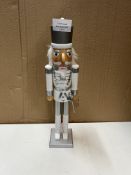 Christmas Workshop Large Nutcracker. RRP £24.99 - Grade U