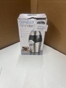 Quest Compact Grinder. RRP £25 - Grade U