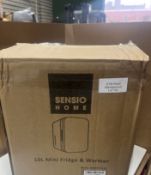 Sensio Home 10L Mini Fridge and Warmer. RRP £79.99 - Grade U