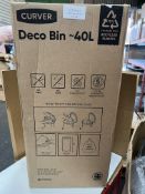 Deco 40L Bin. RRP £40 - Grade U
