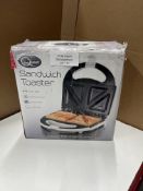 Quest Sandwich Toaster. RRP £35 - Grade U