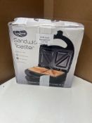 Quest Sandwich Toaster. RRP £35 - Grade U