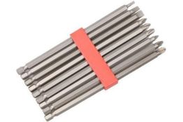 Hilka 9Pc 150Mm Crv Extra Long Bit Set