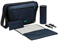 Lassig Blue Messener/Changing Bag RRP £49.99