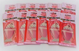 120 X Strawberry Milkshake Air Freshener
