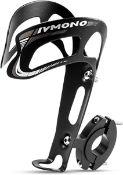 Ivmono Bicycle Lightweight Aluminum Water Bottle Cage (Black/Silver)