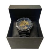 Aquarius Mechanical Watch Manual (Black) RRP £30.00