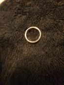 New!! Italian Made 9K Yellow Gold Band Ring
