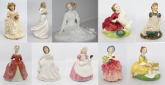 Collection of 10 Royal Doulton Figurines