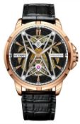 Men's Vonlanthen Automatic Skeleton Dial Watch