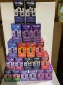 Huge lot of 200 x Kingston KBar Disposable Vapes (600 puffs) 20mg Mixed Flavours RRP £400 **No Va...