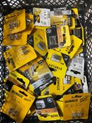Tray of Stanley Screw Bits and Dewalt Bulbs 25+ Pieces RRP £100+ *No VAT*
