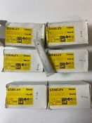 10 x Boxes (100 Pieces) Stanley 18mm Blades RRP £60 *No VAT*