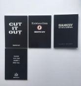 BANKSY Self-published books, Banging Your Head Against a Brick Wall, Existencilism, Cut it Out &m...