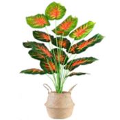 Brand New AIVORIUY Artificial Plant Monstera Plant 75cm Green Artificial Trees in Plastic Pot
