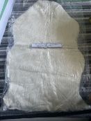 Brand New Cream Faux Sheepskin Rugs 60 x 90CM